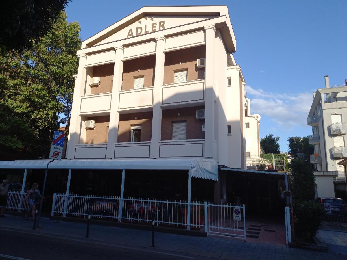 Hotel Adler Rimini Exterior foto