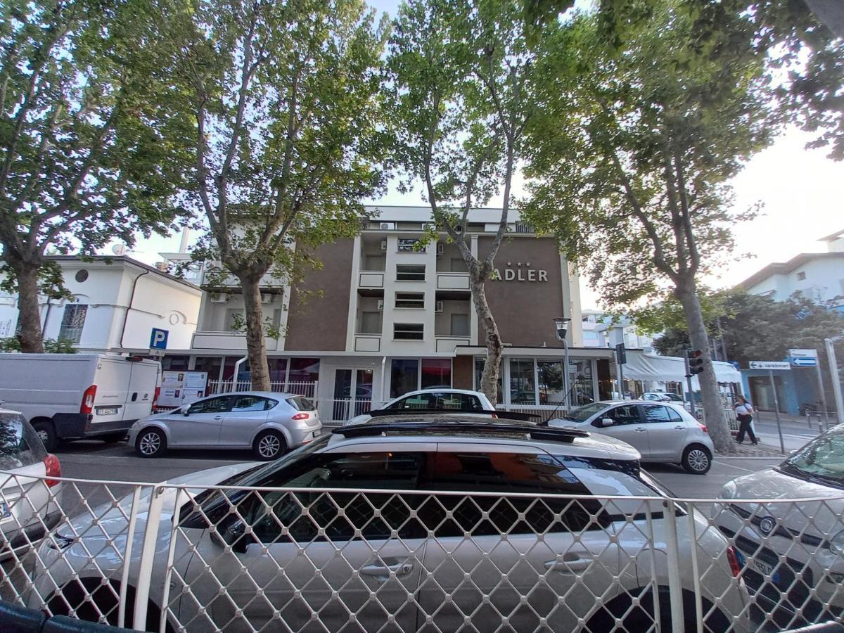 Hotel Adler Rimini Exterior foto