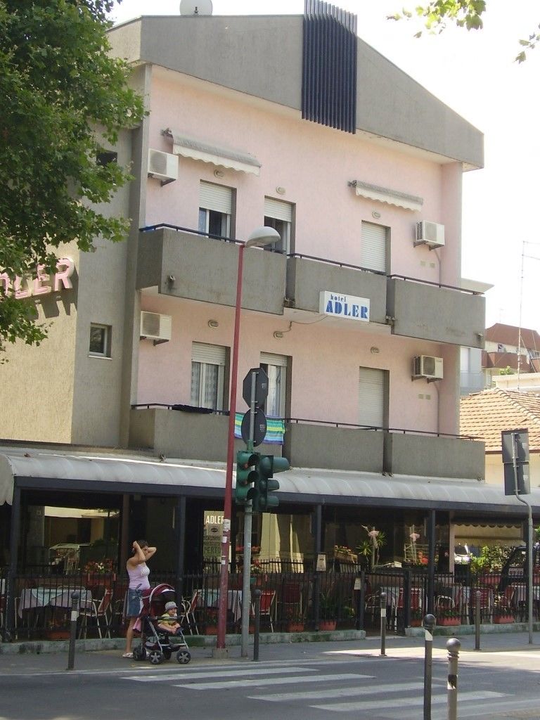 Hotel Adler Rimini Exterior foto